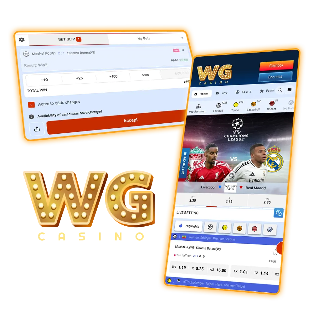 Learn the rules of WG Casino betting and start playing with confidence.