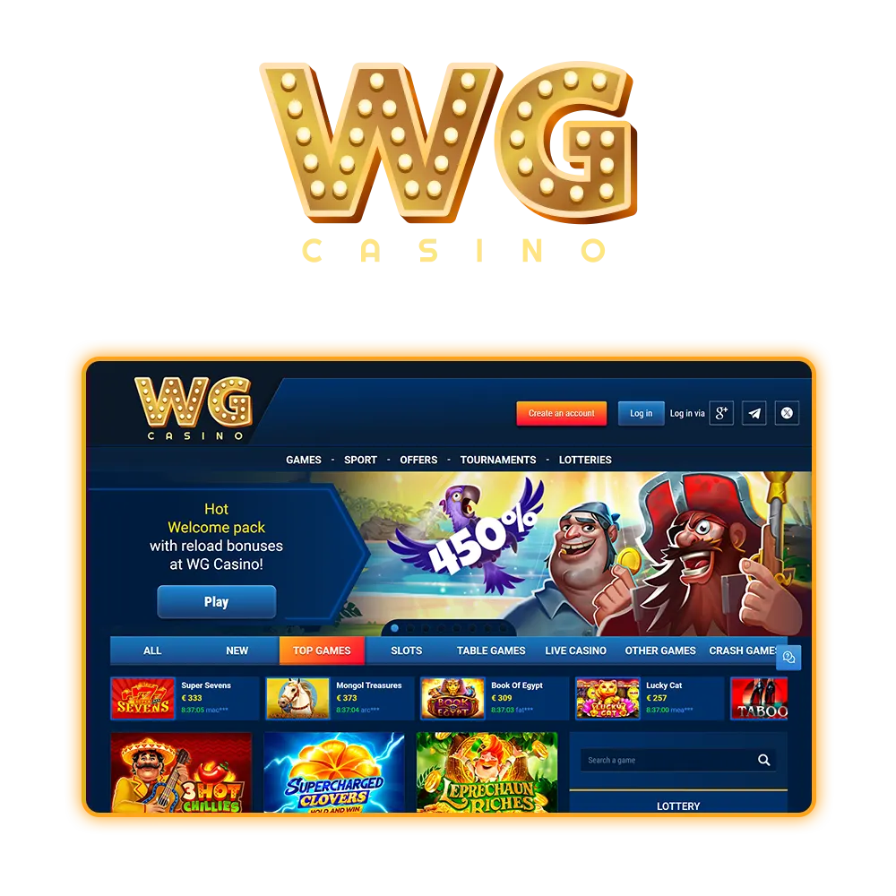 Discover the exciting world of WG Casino.