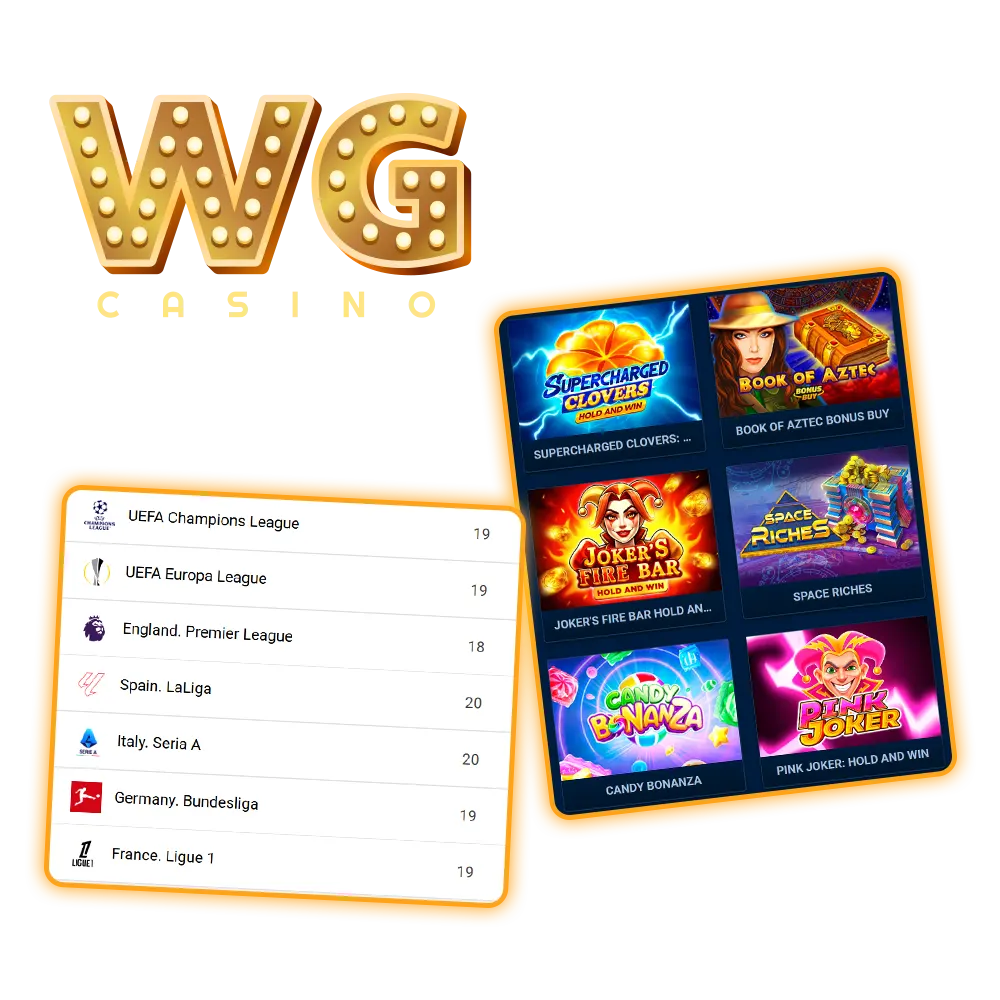 Check out honest reviews from players about WG Casino.